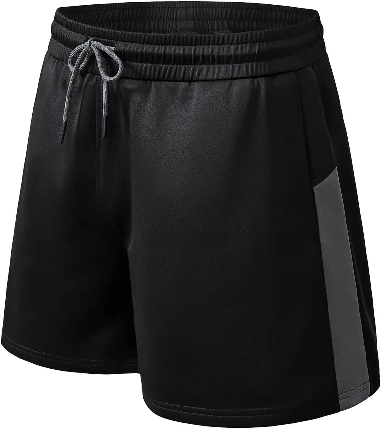 AIMPACT Mens Workout Sweat Shorts 5 Inch Cotton Casual Fitness Mens Athletic Gym Shorts with Pockets