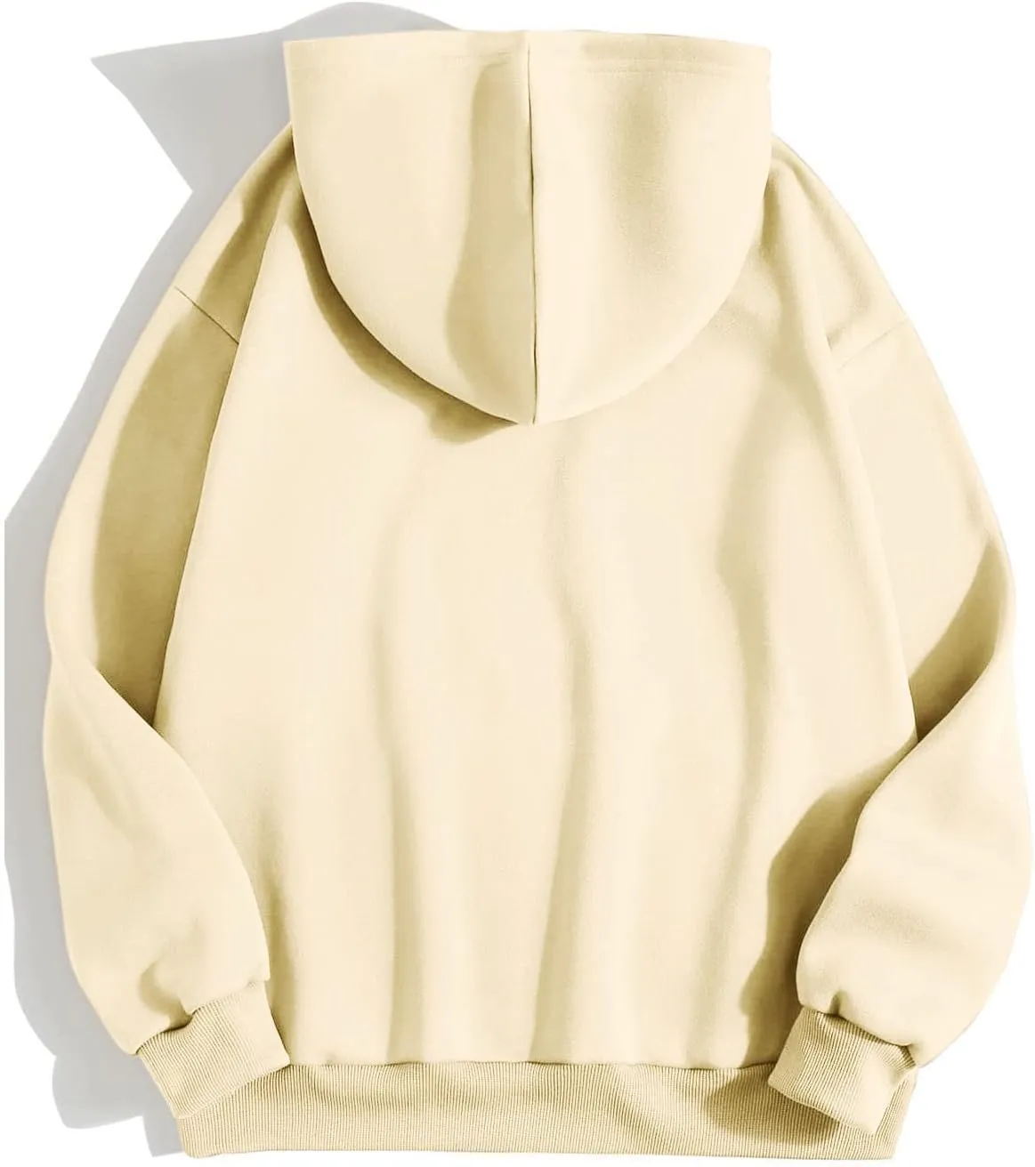 Alalaso Hoodie Sweatshirts for Men Long Sleeve Midweight Baggy Tops with Hood Stylish Loose Fit Stretch Pullover