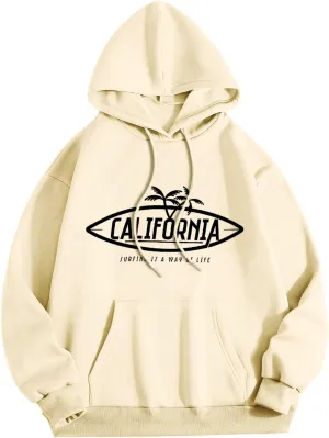 Alalaso Hoodie Sweatshirts for Men Long Sleeve Midweight Baggy Tops with Hood Stylish Loose Fit Stretch Pullover
