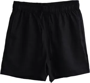 Amazhiyu Men' s 100% Linen Summer Floral Hawaiian Casual Drawstring Beach Shorts