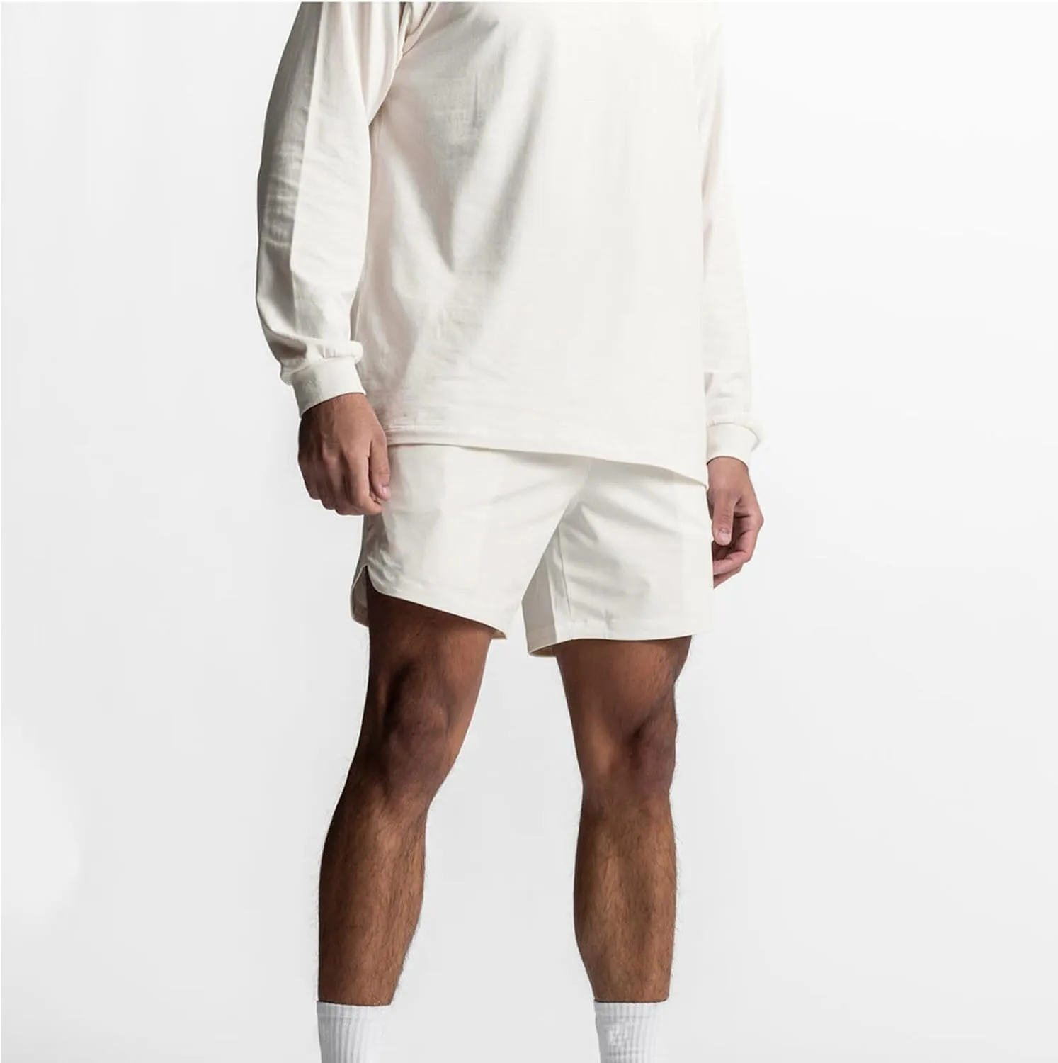 Athletic Shorts for Men Quick Dry Gym Workout Running Summer Mesh Drawstring Elastic Waist Sweat Shorts with Pockets