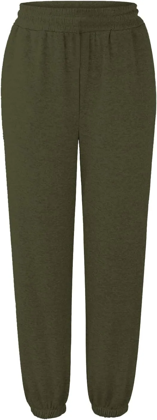 Baggy Sweatpants For Women Womens Sweatpants Baggy High Waisted Fall Pants Cinch Bottom Joggers with Pockets