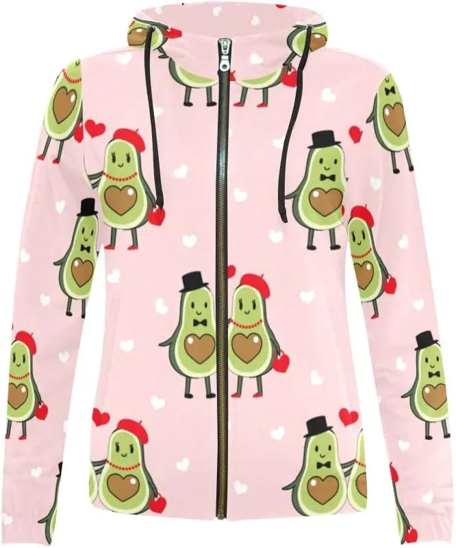 Bike Cyclists Womens Cute Lightweight Casual Zip Up Hoodies, Thin Jacket Long Sleeve Sweatshirts