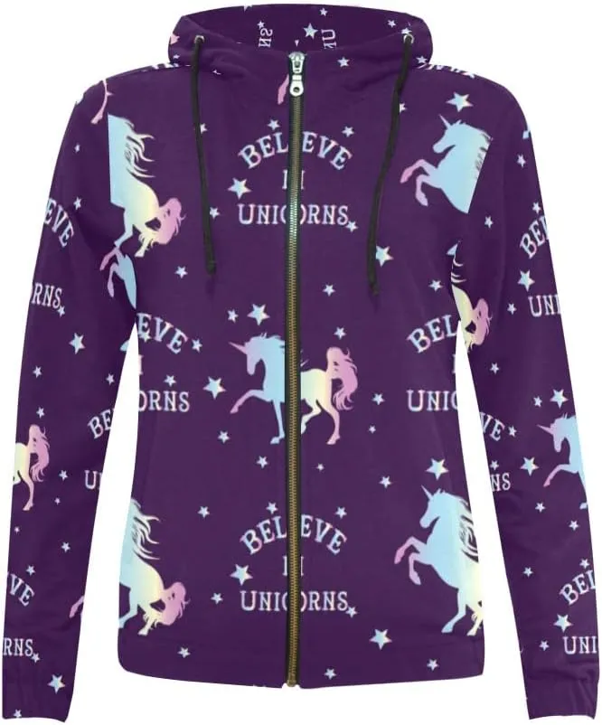 Bike Cyclists Womens Cute Lightweight Casual Zip Up Hoodies, Thin Jacket Long Sleeve Sweatshirts