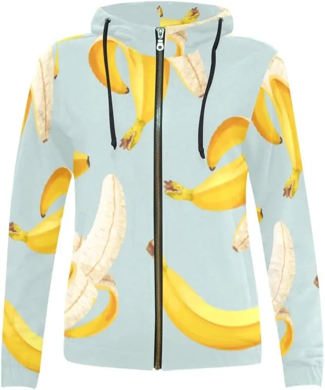 Bike Cyclists Womens Cute Lightweight Casual Zip Up Hoodies, Thin Jacket Long Sleeve Sweatshirts
