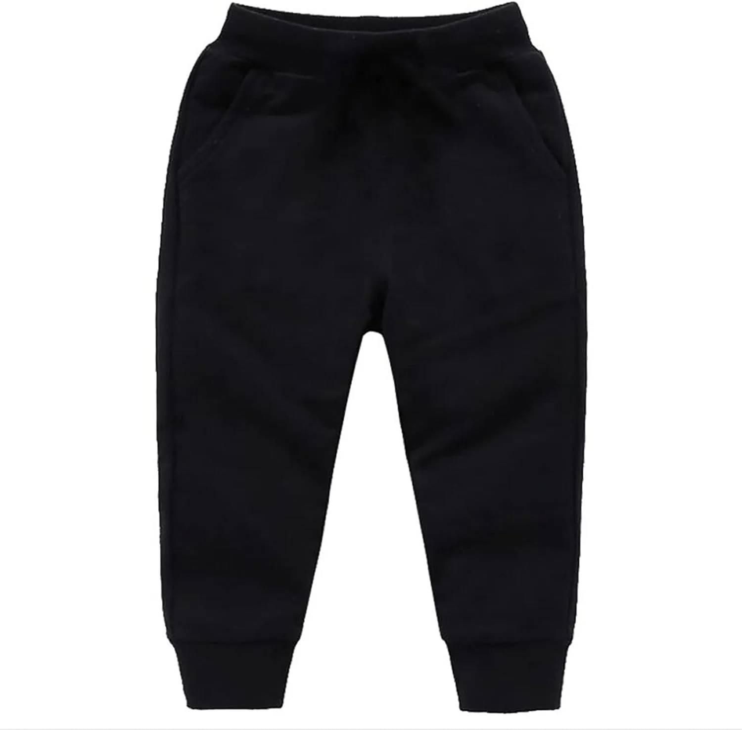 Boys Girls Sweatpants Casual Jogger Pants Elastic Waist Ankle Pant Toddler Kids Athletic Pants with Pockets