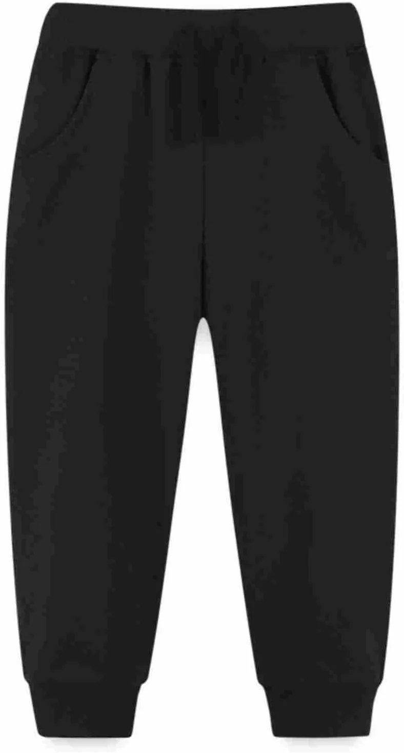 Boys Sweatpants Toddler Joggers Pants Casual Pull on Pants with Pockets Kids Joggering Pants Girl Sport Pants