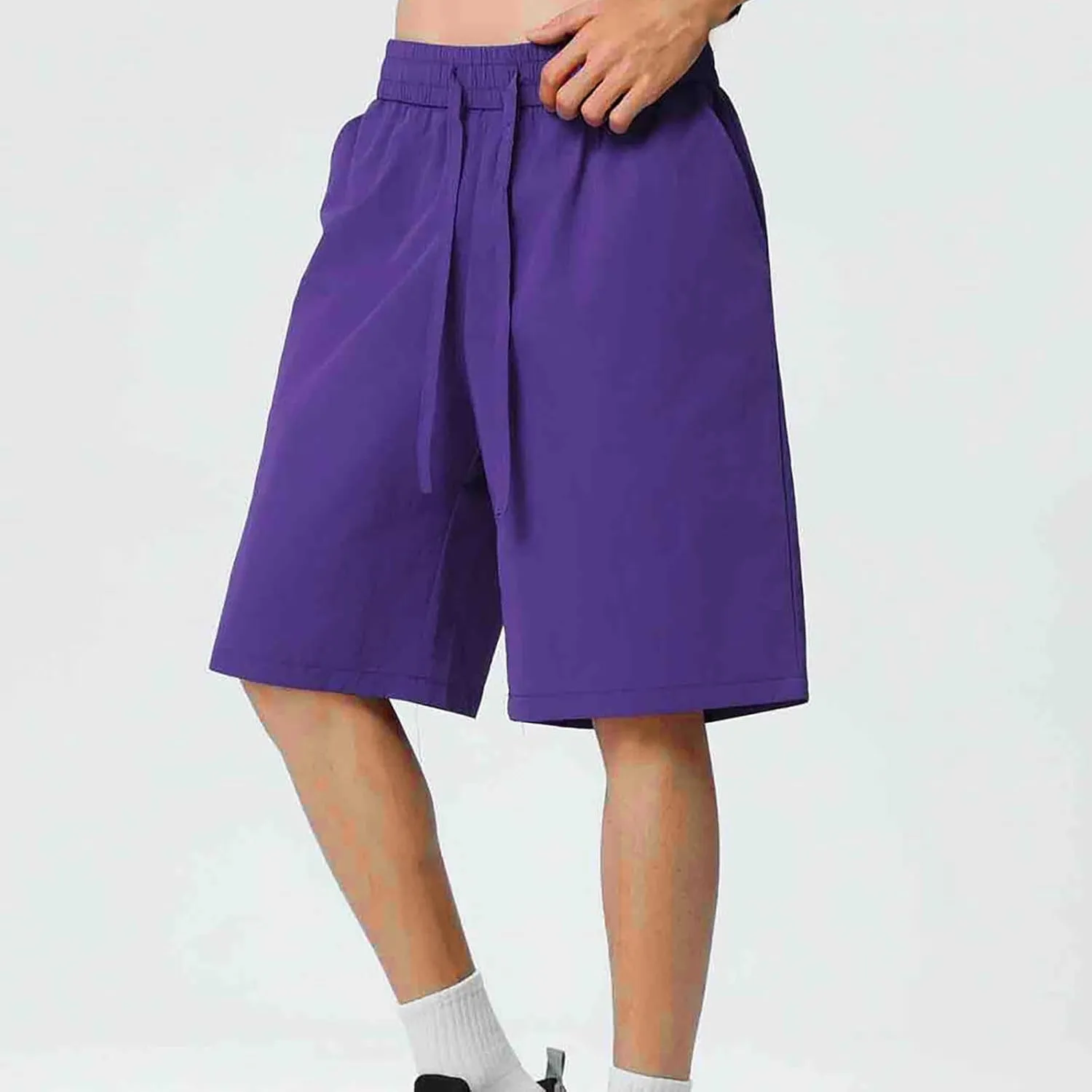 Cambkatl Men's Breathable Summer Athletic Shorts Quick Dry Loose Fit Lightweight Running Workout Gym Shorts with Pockets