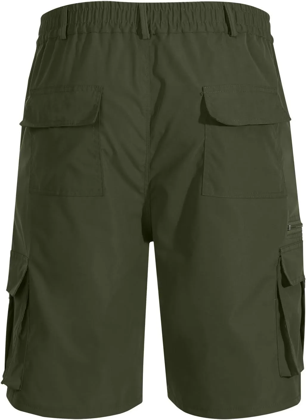 Cargo Shorts for Men Knee Length Combat Short with Multi-Pocket Outdoor Sports Hiking Jogger Short Pants