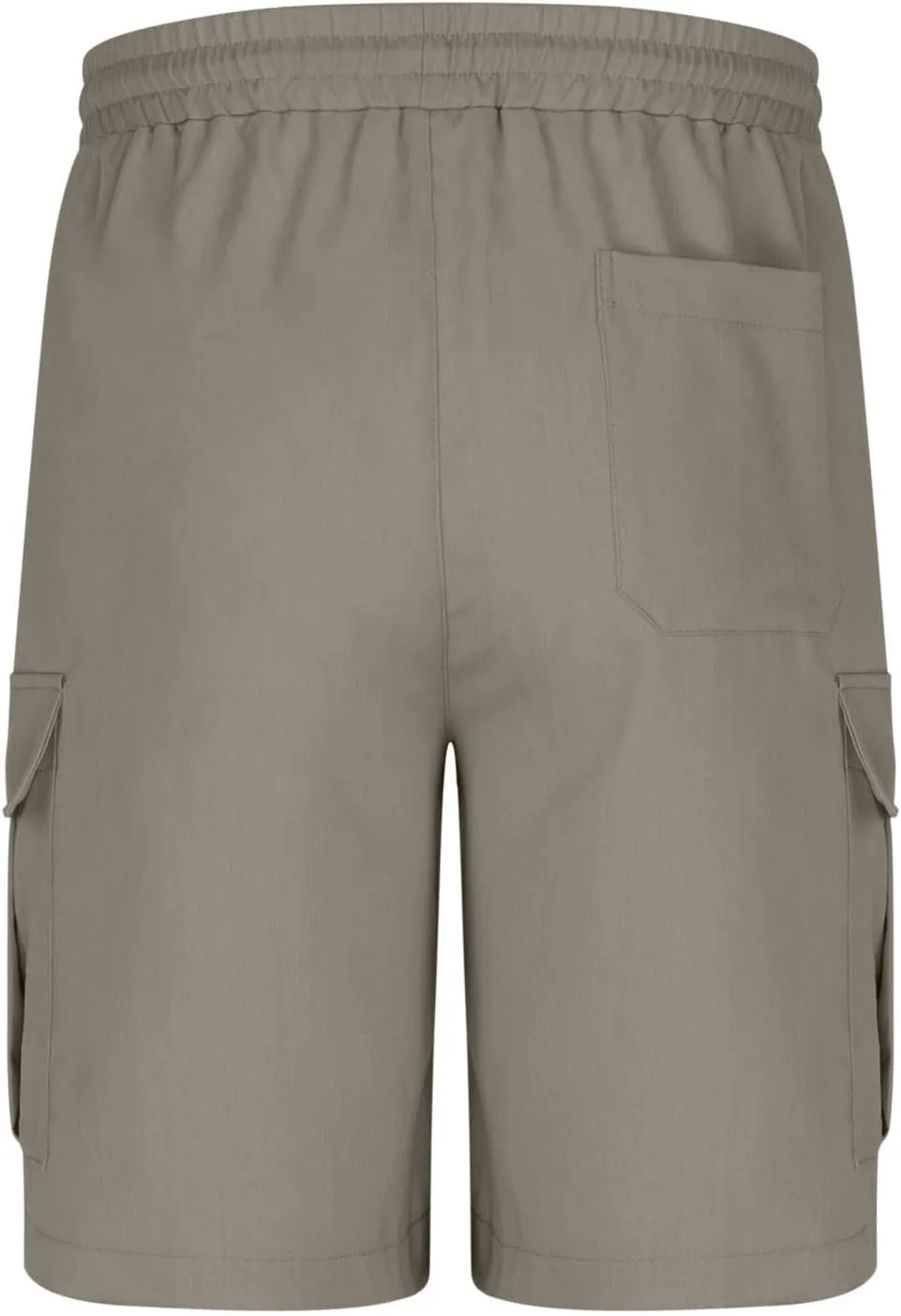 Cargo Shorts for Men Stretch Waist Casual Lightweight Relaxed Fit Hiking Outdoor Drawstring Work Shorts Multi Pockets
