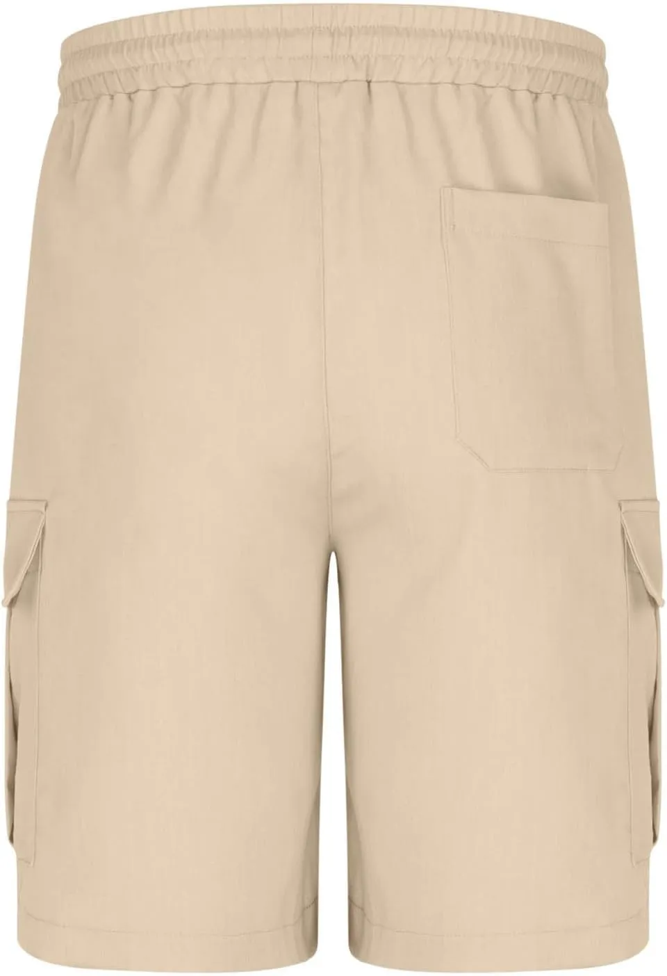 Cargo Shorts for Men Stretch Waist Casual Lightweight Relaxed Fit Hiking Outdoor Drawstring Work Shorts Multi Pockets