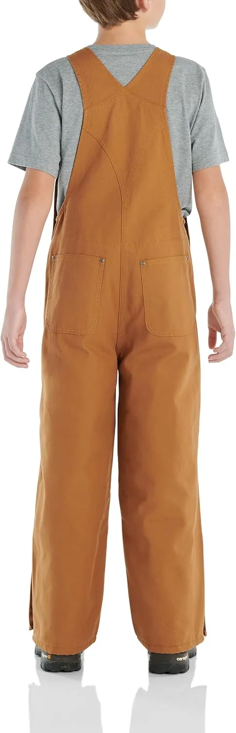 Carhartt Boys' Bib Overalls Lined and Unlined