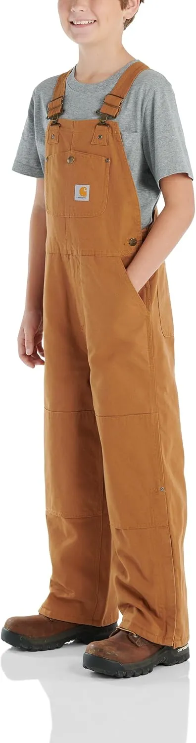 Carhartt Boys' Bib Overalls Lined and Unlined