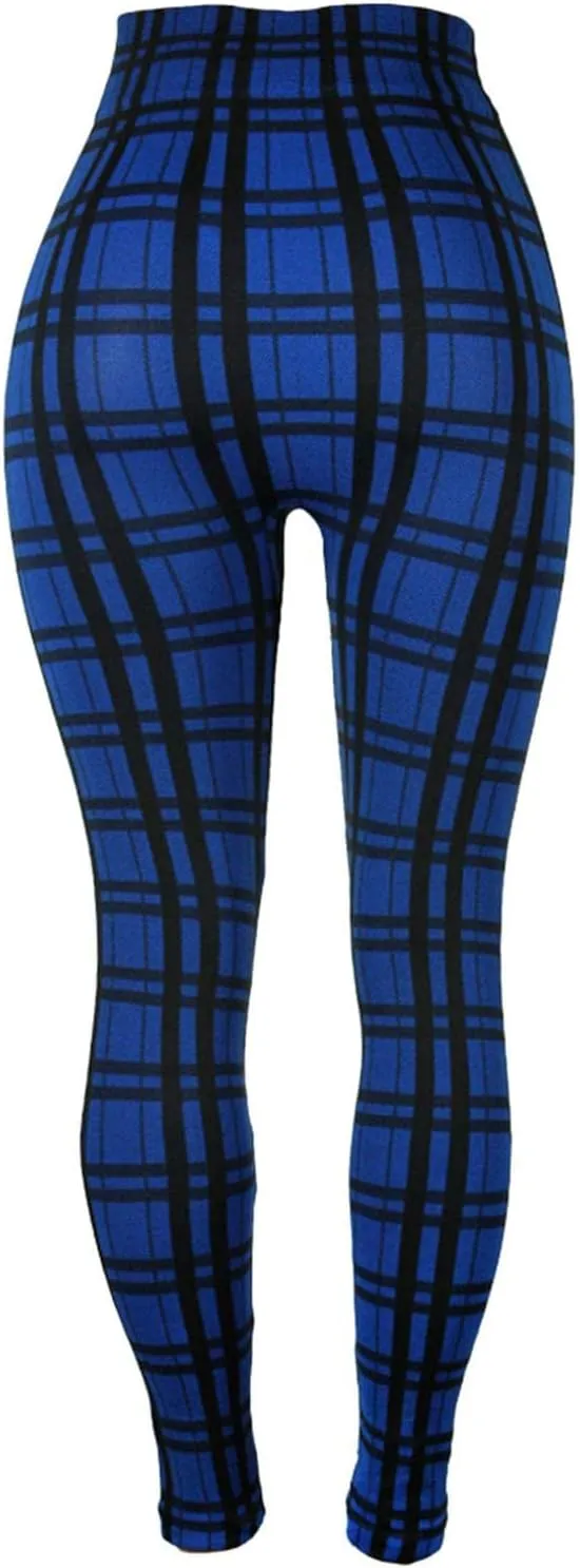 Casual Leggings for Women High Waist Printed Tummy Control Butt Lifting Pants Funny Fitted Compression Patterned Slimming