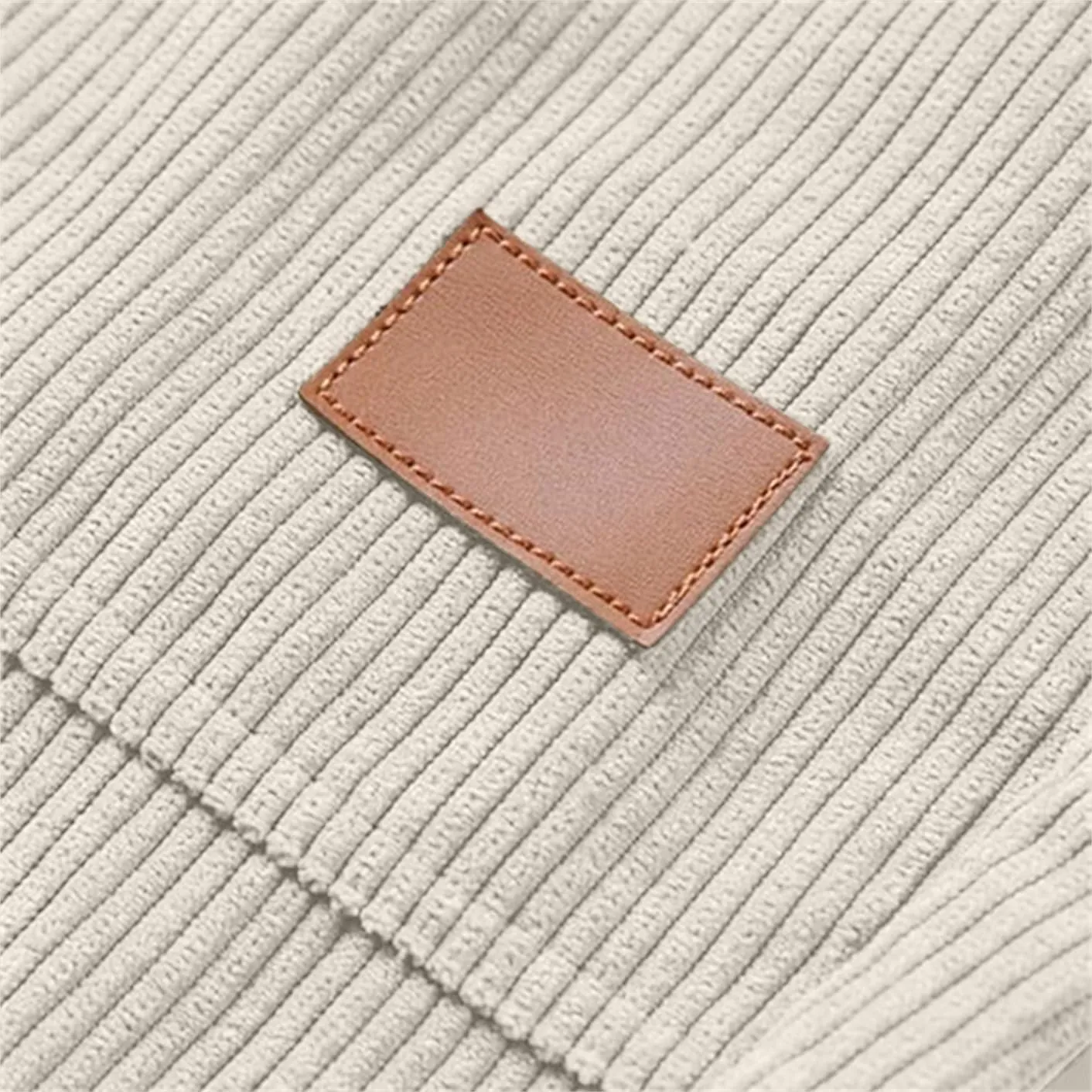 Corduroy Joggers Pants for Mens Casual Cargo Pants Drawstring Elastic Waist Baggy Tapered Sport Sweatpants with Pocket