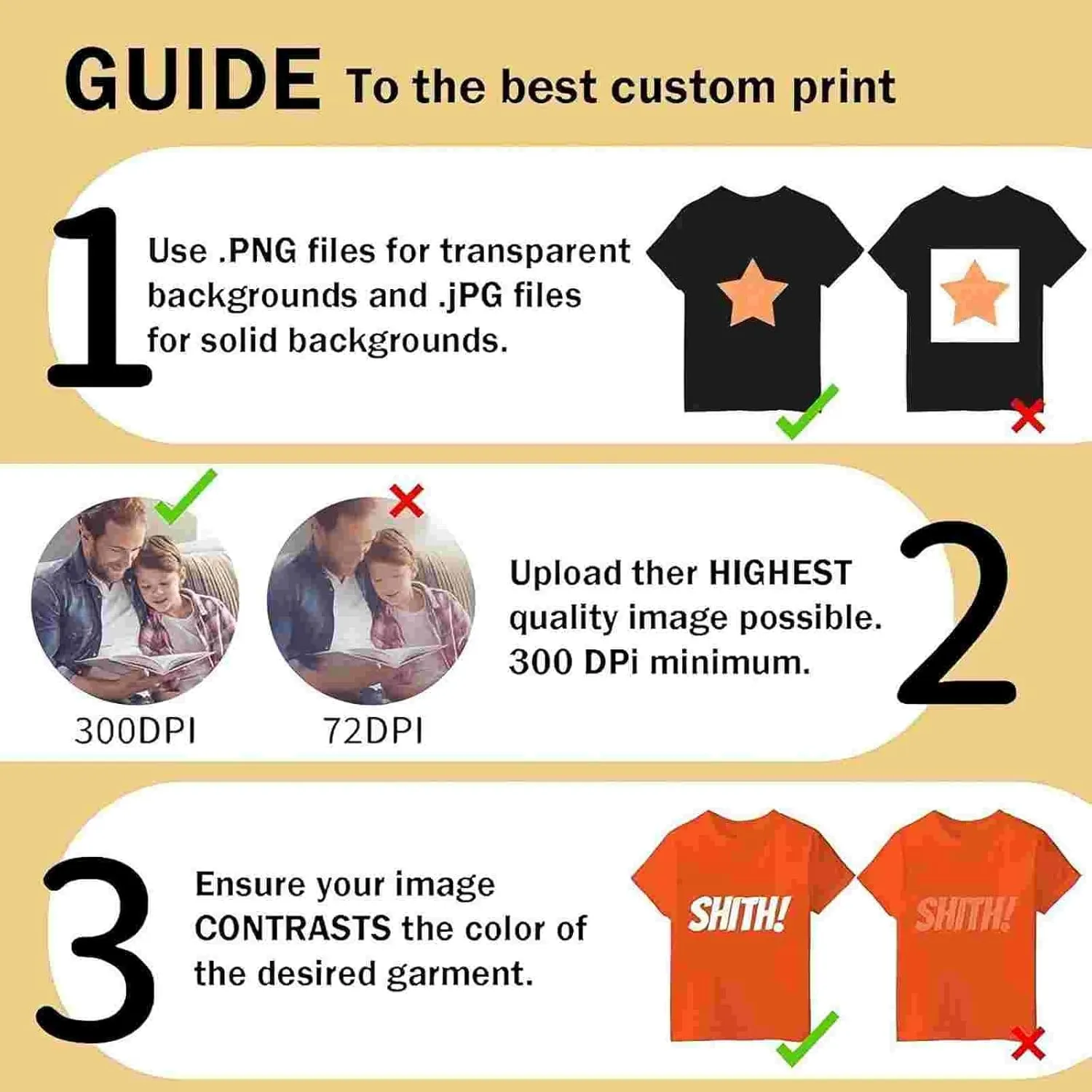 Custom T Shirts for Women Men Design Your Own Shirt Add Text/Image/Logo Graphic Tee Printed Photo Front/Back