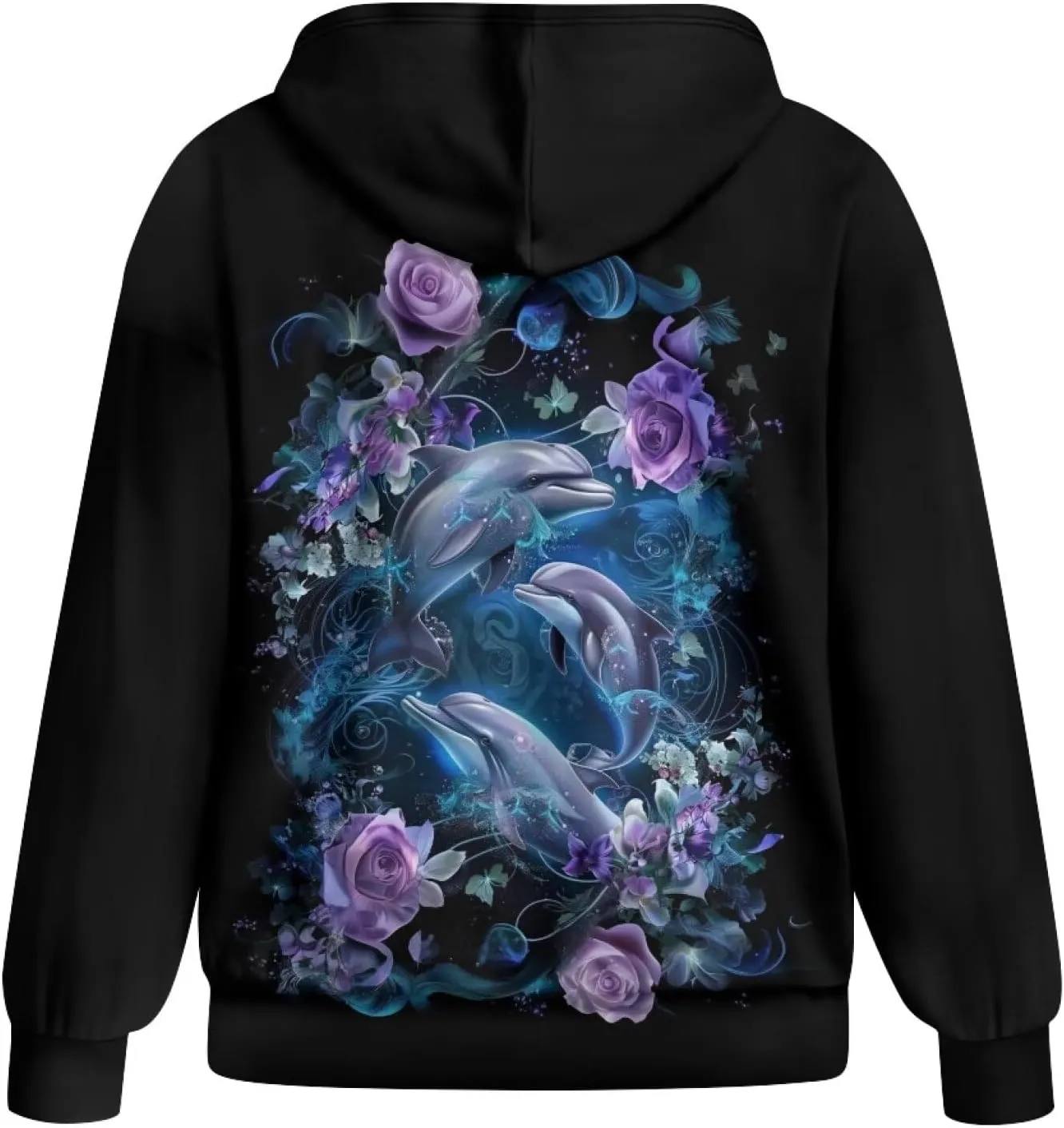 DISNIMO Cute Zip Up Hoodies for Women Y2K Jacket Graphic Sweatshirt Size XS-XL
