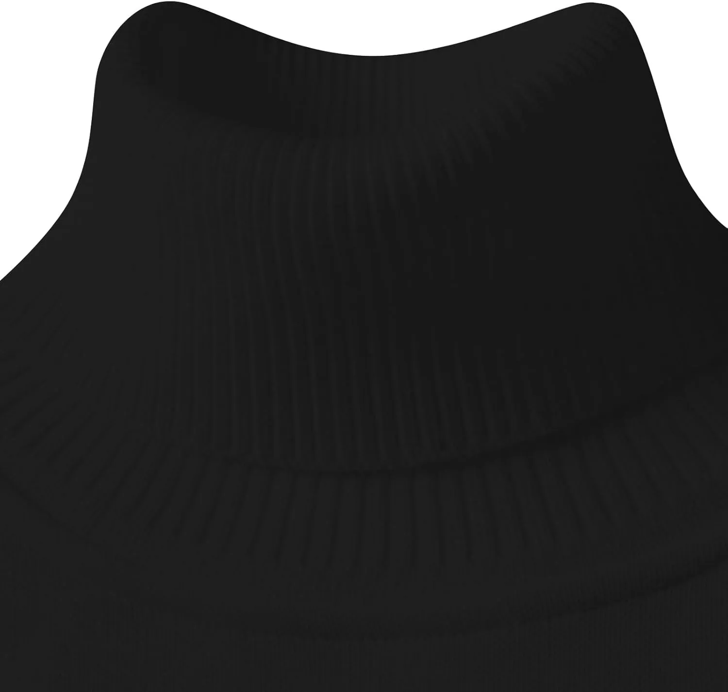 Fleece Lined Sweatshirts for Men Turtleneck Oversized Long Sleeve Knit Sweater Solid Casual Winter Warm Pullover Tops