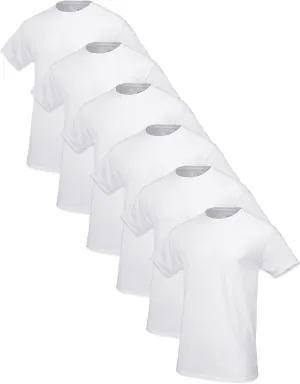 Fruit of the Loom Men's Eversoft Cotton Short Sleeve Pocket T-Shirts, Breathable & Tag Free