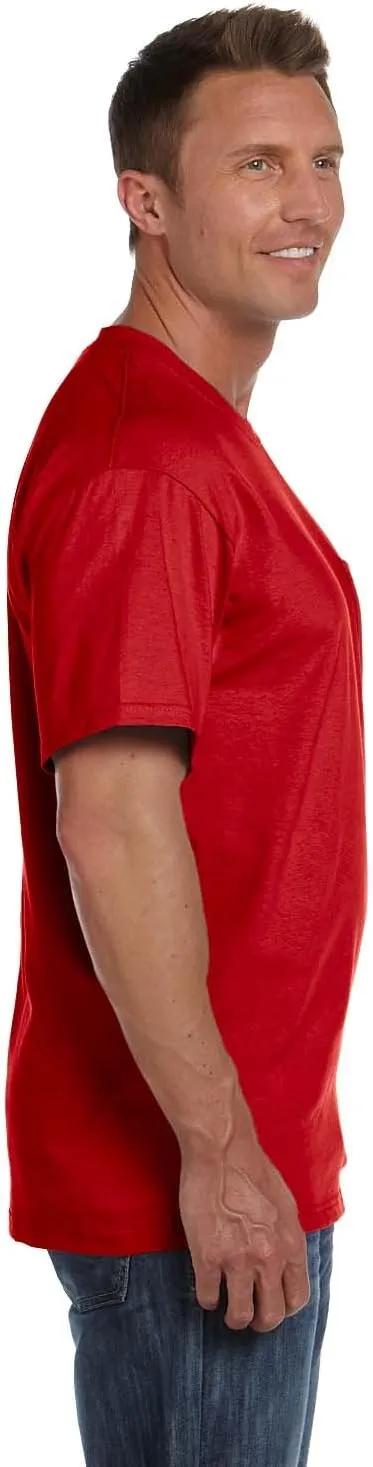 Fruit of the Loom Men's Pocket T-Shirt