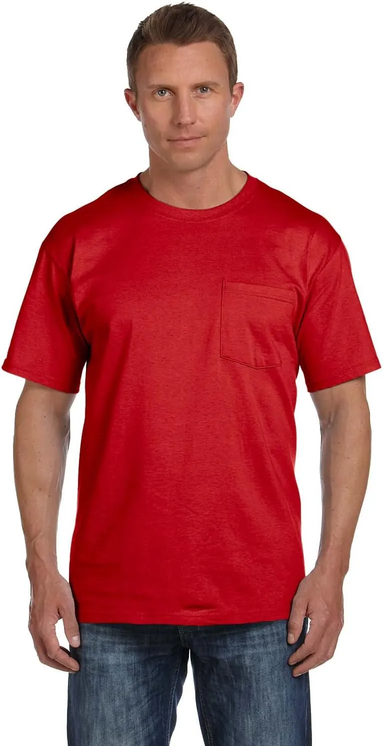 Fruit of the Loom Men's Pocket T-Shirt