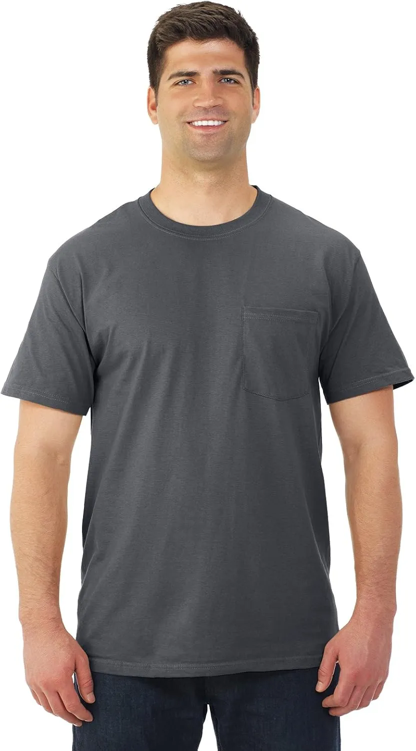 Fruit of the Loom Men's Pocket T-Shirt