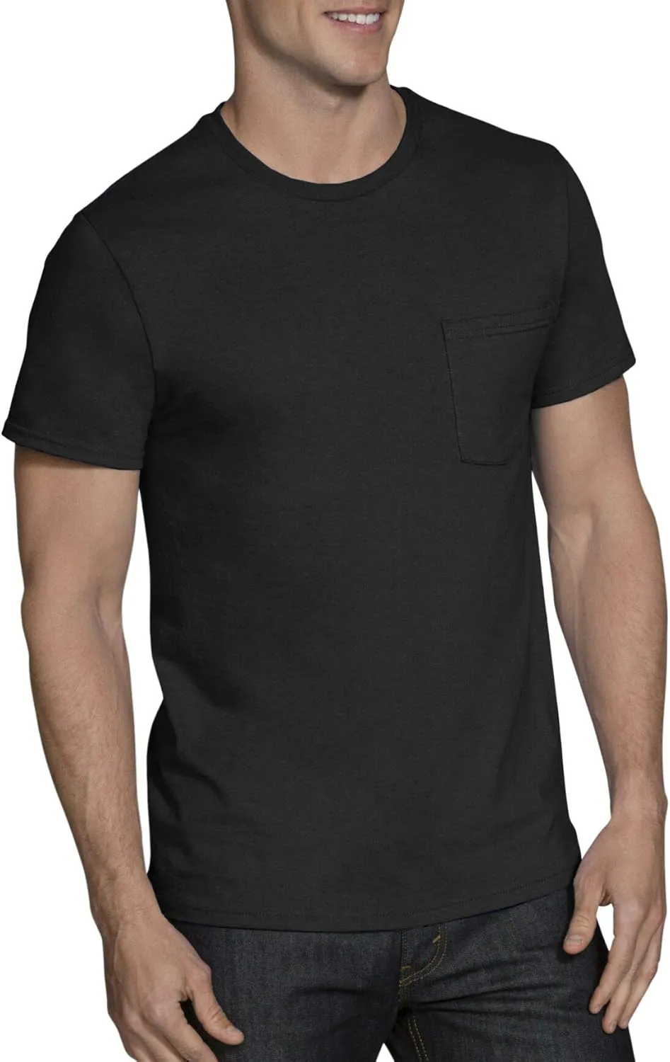 Fruit of the Loom Men's Pocket T-Shirt