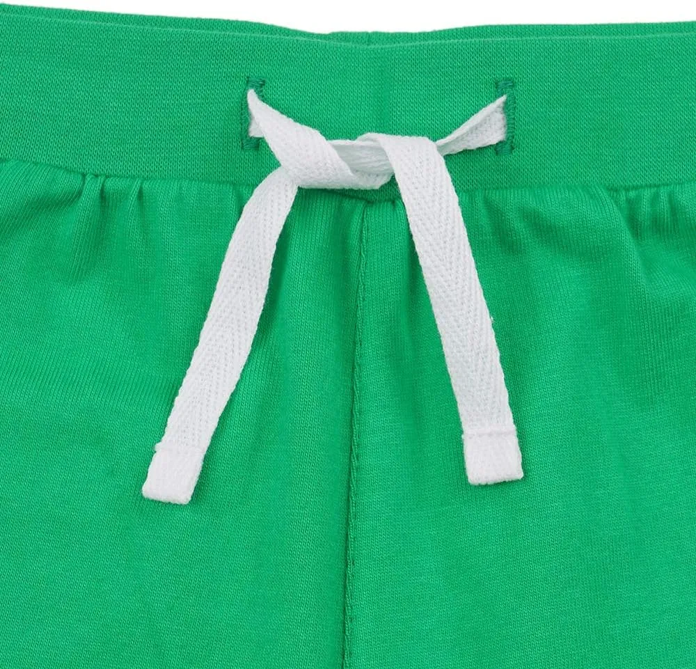 Girls Active Cotton Shorts Summer Running Athletic Elastic Waist Sweat Shorts Workout Gym Short for Girl