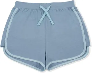 Girls Active Cotton Shorts Summer Running Athletic Elastic Waist Sweat Shorts Workout Gym Short for Girl