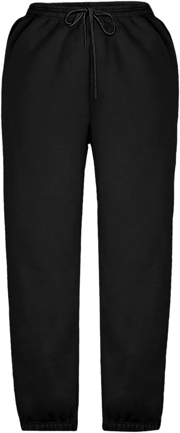 Girls' Boys Jogger Pants Casual Ankle Sweat Pants with Pockets Kids Soft Active Athletic Joggers Sweatpants
