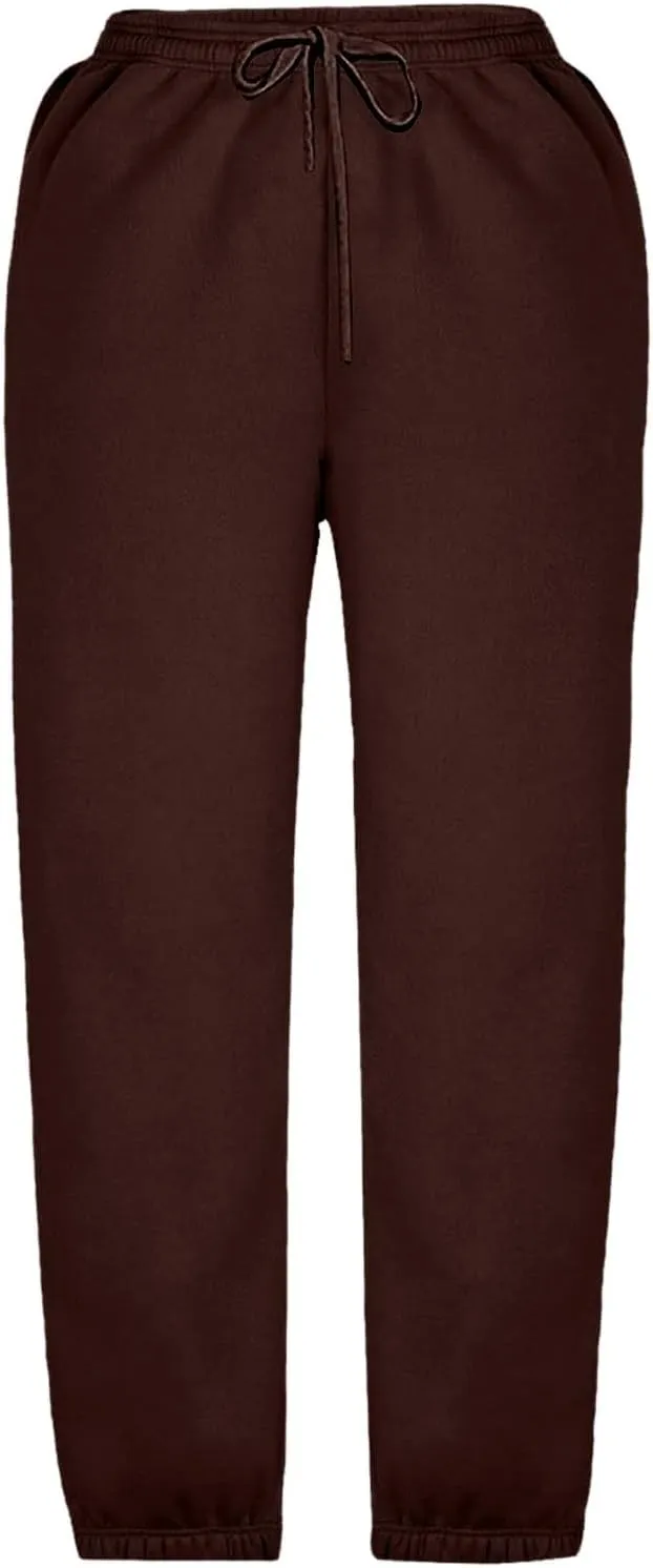 Girls' Boys Jogger Pants Casual Ankle Sweat Pants with Pockets Kids Soft Active Athletic Joggers Sweatpants