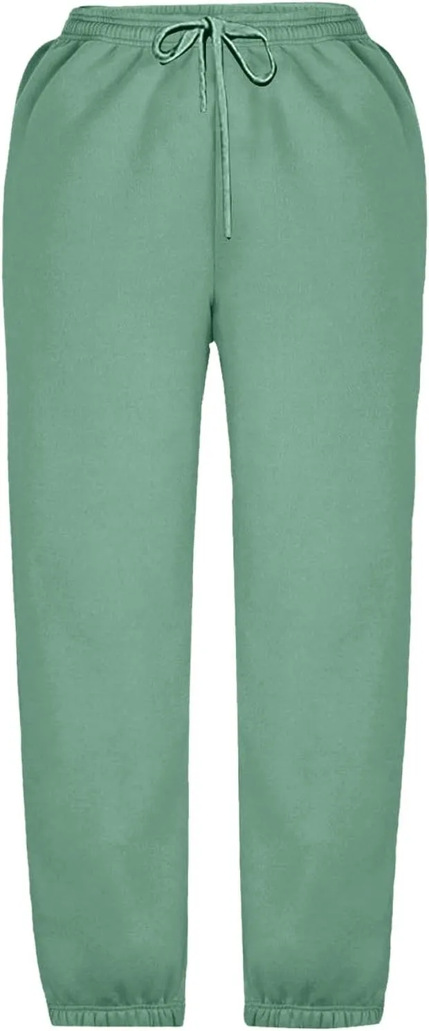 Girls' Boys Jogger Pants Casual Ankle Sweat Pants with Pockets Kids Soft Active Athletic Joggers Sweatpants