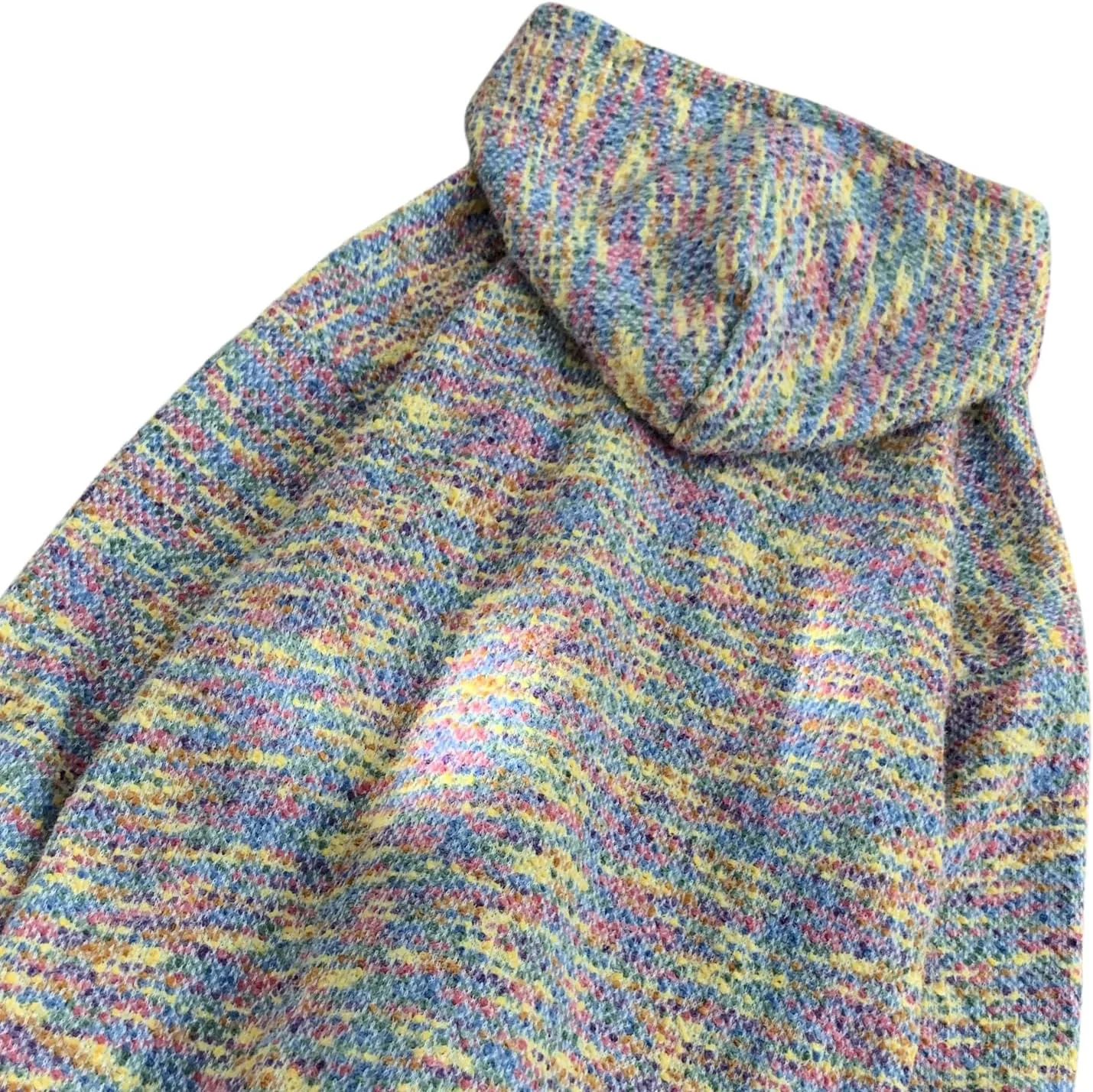 GURUNVANI Men Oversized Zip Up Hoodies Jackets Multicolor Lightweight Cardigan Sweaters