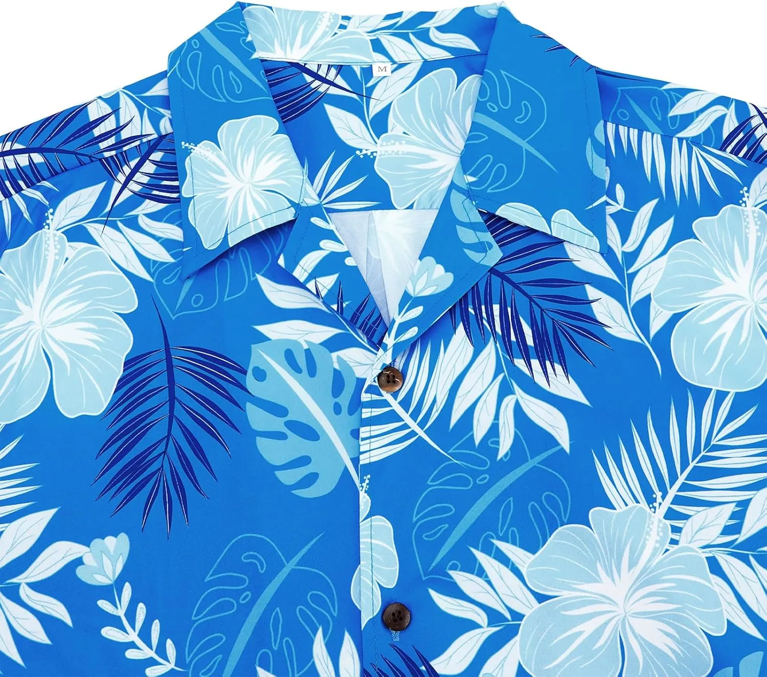 Hawaiian Shirt for Men Button Down Short Sleeve Casual Beach Shirt Summer Wear Stylish Tropical Print Shirts