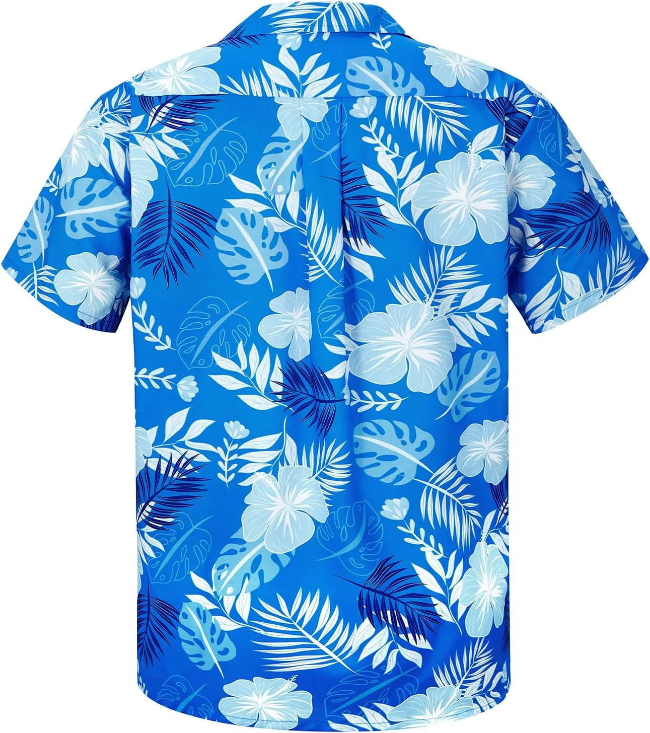 Hawaiian Shirt for Men Button Down Short Sleeve Casual Beach Shirt Summer Wear Stylish Tropical Print Shirts