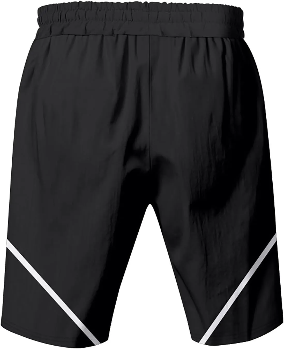 Men Athletic Shorts Beach Basketball Workout SweatShorts Elastic Waist Drawstring Loose Fit Comfy Shorts with Pockets
