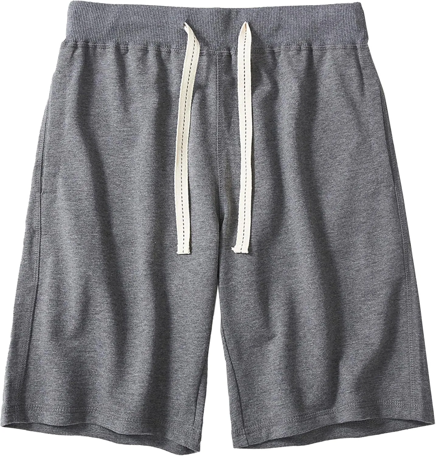Men Cotton Classic Sweat Drawstring Shorts Running Gym Cotton Sweat Mens Short Athletic Workout Lounge Short
