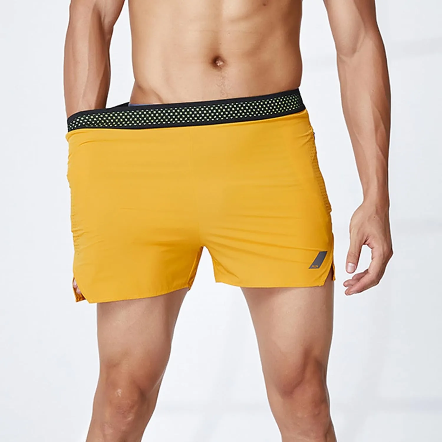 Men Gym Athletic Shorts Workout Running Quick Dry Lounge 3 inch Short Pants Lightweight Breathable Shorts with Pocket