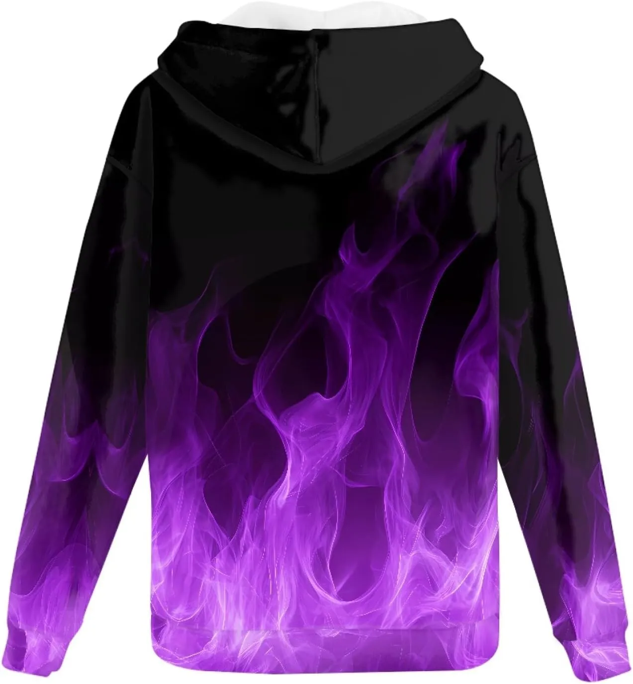 Men Novelty 3D Skull Print Long Sleeve Zip up Hoodies Pullover Sweatshirts with Pocket