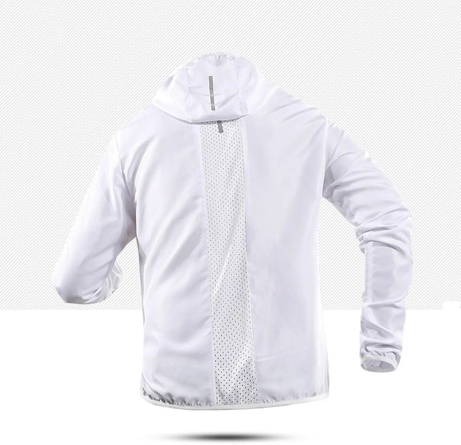 Men's Athletic Hoodies Long Sleeve Fishing Shirts for Men UPF SPF UV Sun Protection Shirts Lightweight Rash Guards