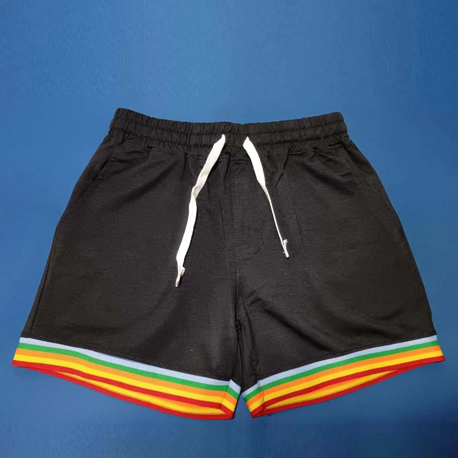 Men's Athletic Shorts with Pockets Casual Quick Dry Drawstring Elastic Waist Lightweight Workout Gym Running Shorts