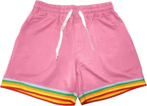 Men's Athletic Shorts with Pockets Casual Quick Dry Drawstring Elastic Waist Lightweight Workout Gym Running Shorts