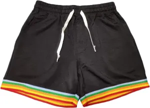 Men's Athletic Shorts with Pockets Casual Quick Dry Drawstring Elastic Waist Lightweight Workout Gym Running Shorts