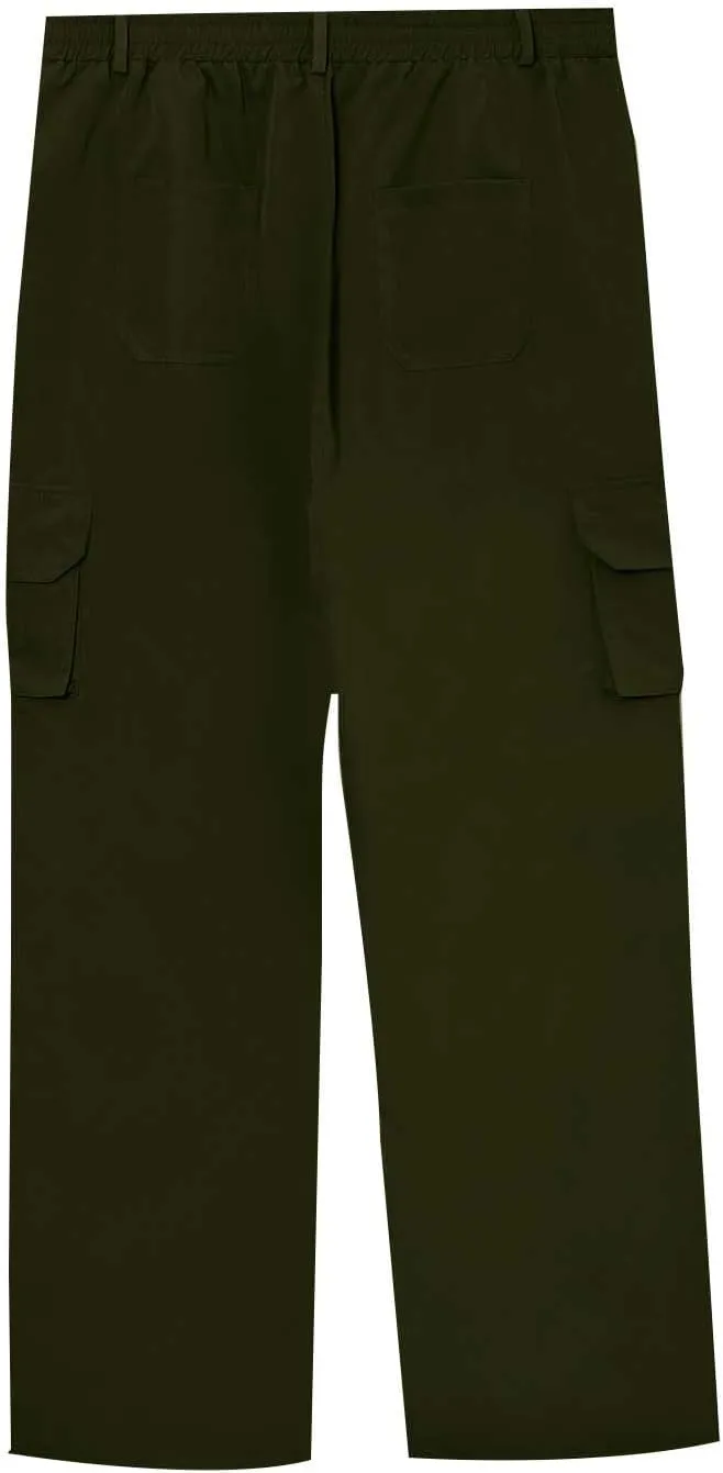Mens Cargo Pants Thickened Pants Cotton Pocket Multi Color Large Sanitary Pants Multi Pockets Relaxed Fit