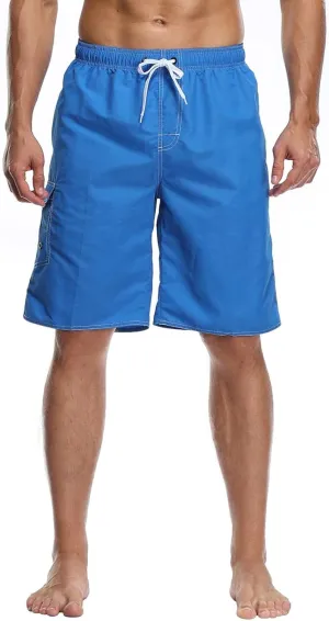Mens Cargo Shorts Athletic Workout Gym Jogger Shorts Casual Drawstring Elastic Waist Capri Pants with Multi Pocket