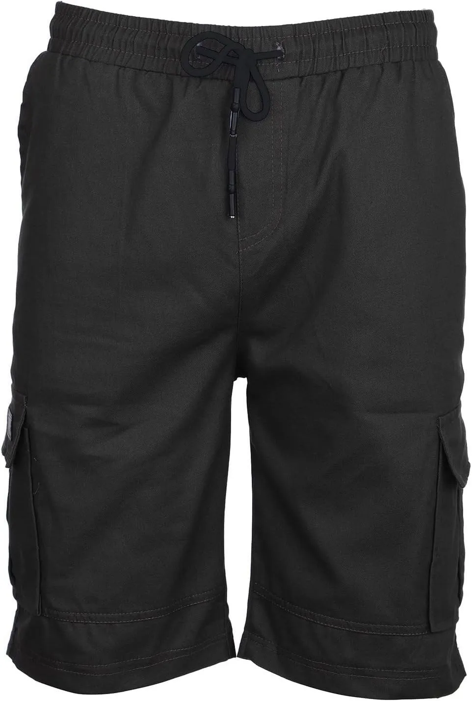 Mens Cargo Shorts Athletic Workout Gym Sweat Shorts Summer Casual Elastic Waist Short with Pockets