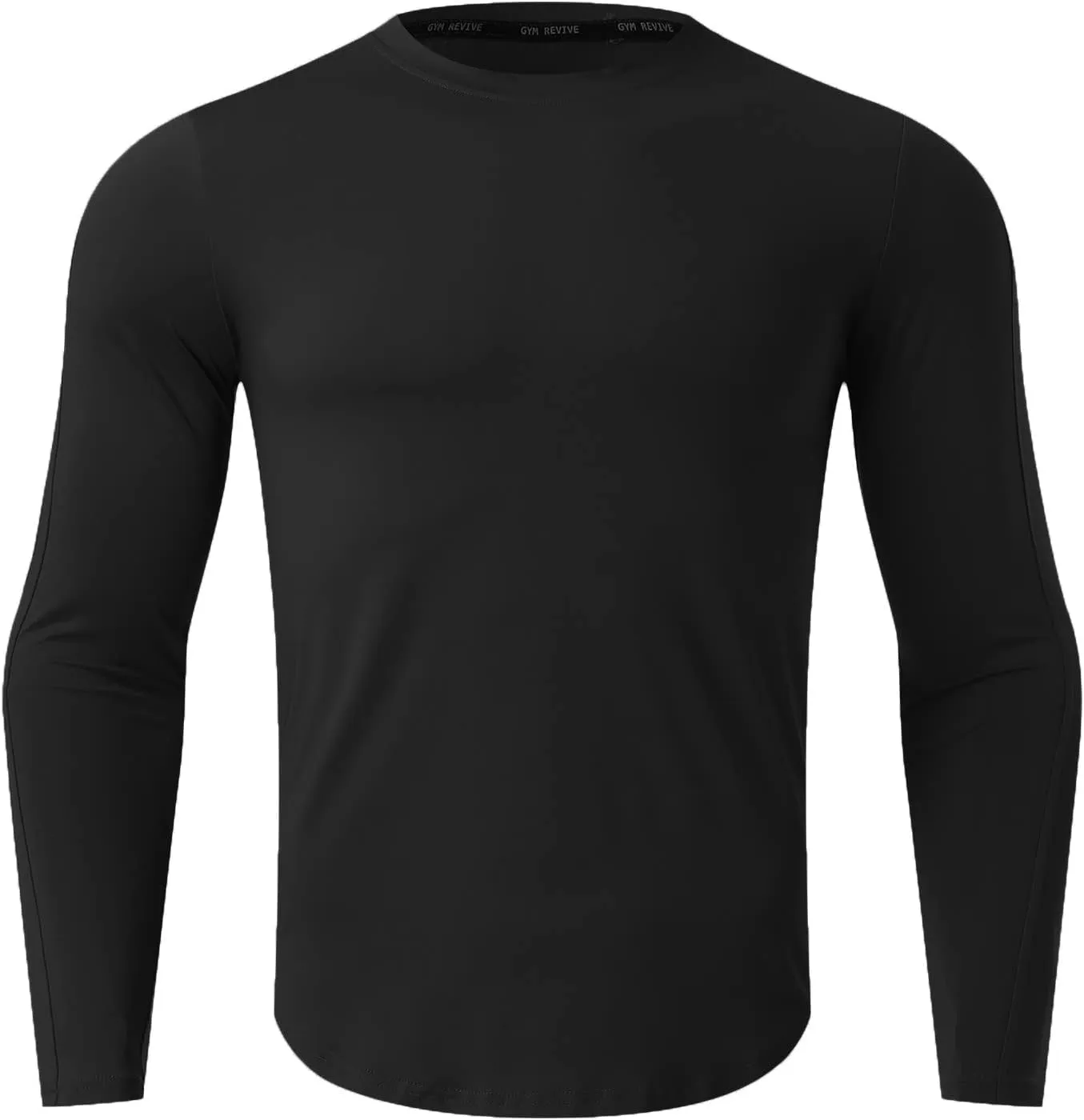 Men's Compression Shirts Muscle Long Sleeve Athletic T Shirt Cool Dry Running Gym Workout Undershirts Tee Sport Tops