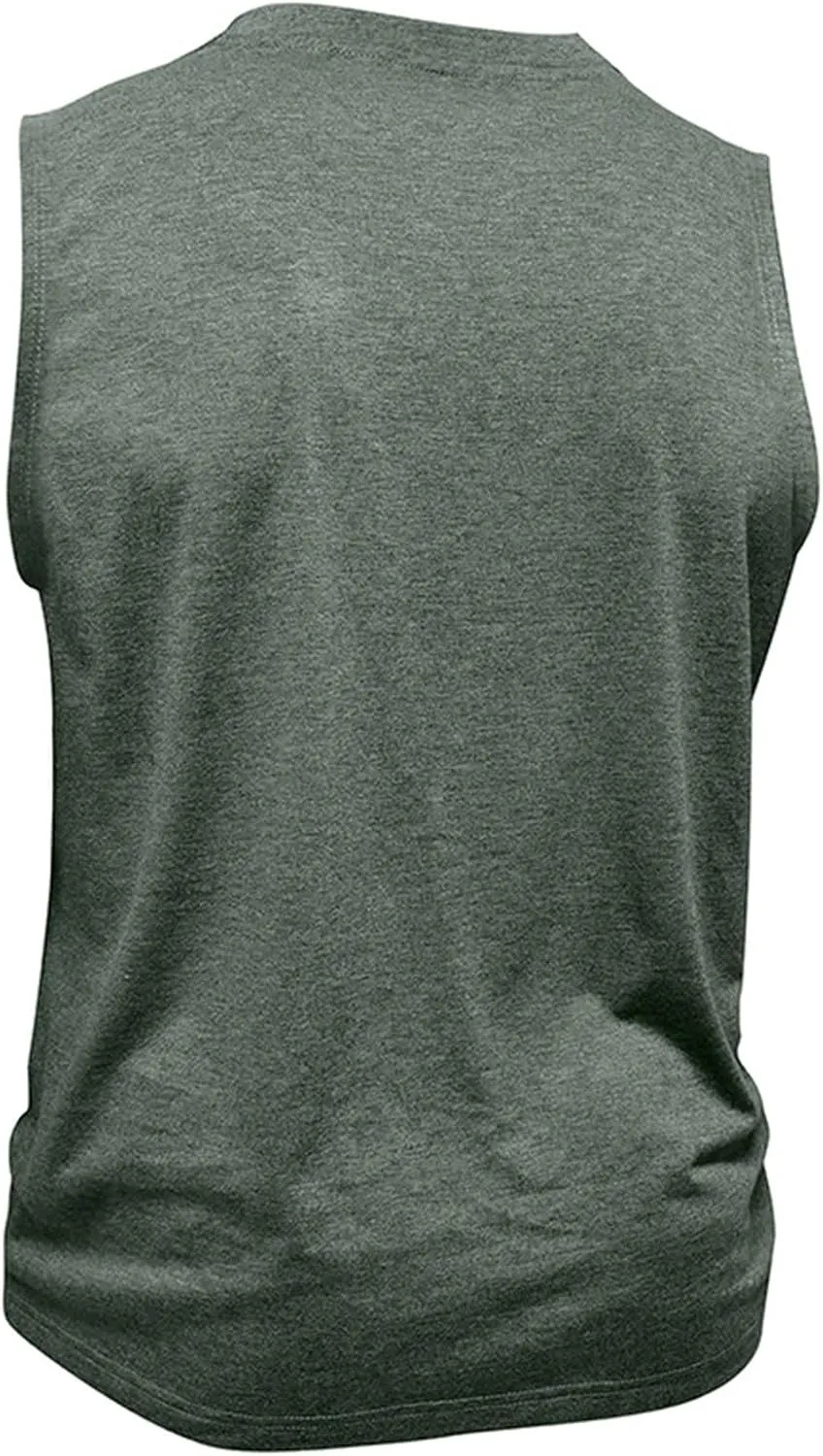 Men's Cotton Linen Henley T-Shirts Long Sleeve Hippie Casual Summer Beach Tshirt Slim Fit Roll-up Button-Down Tops