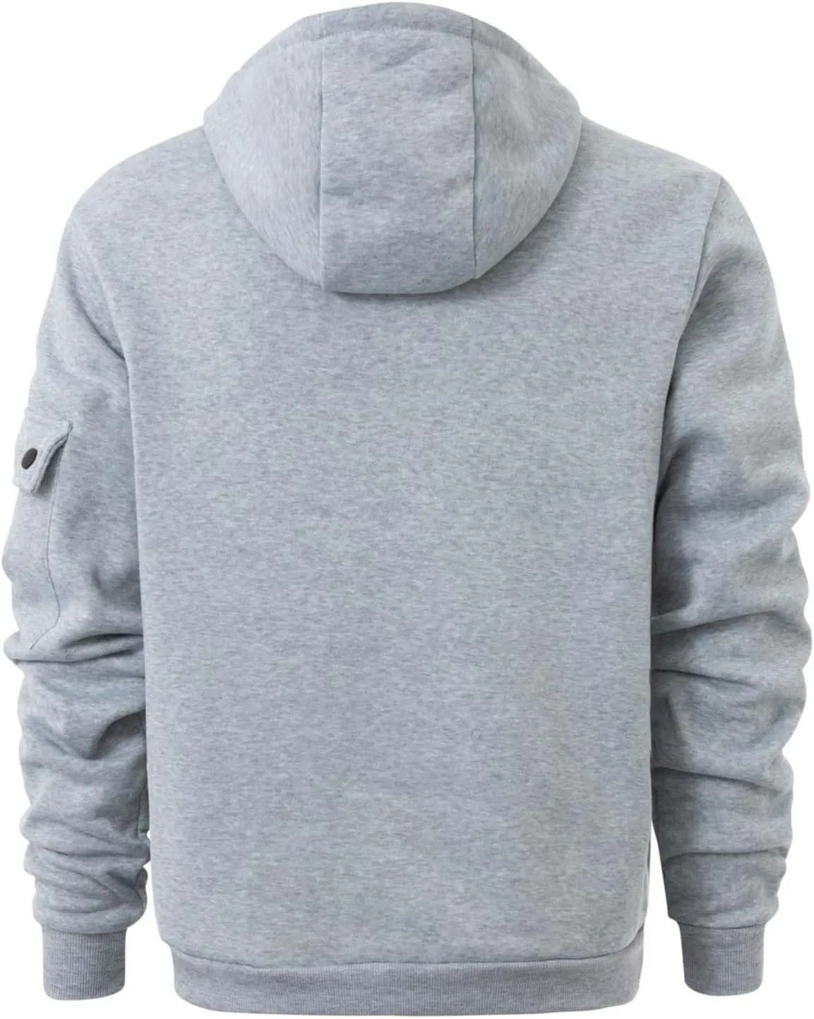 Mens Fall Hoodie Casual Half Zip Waffle Pullover Sweatshirts Running Gym Athletic Hooded Shirt with Pocket Big&Tall
