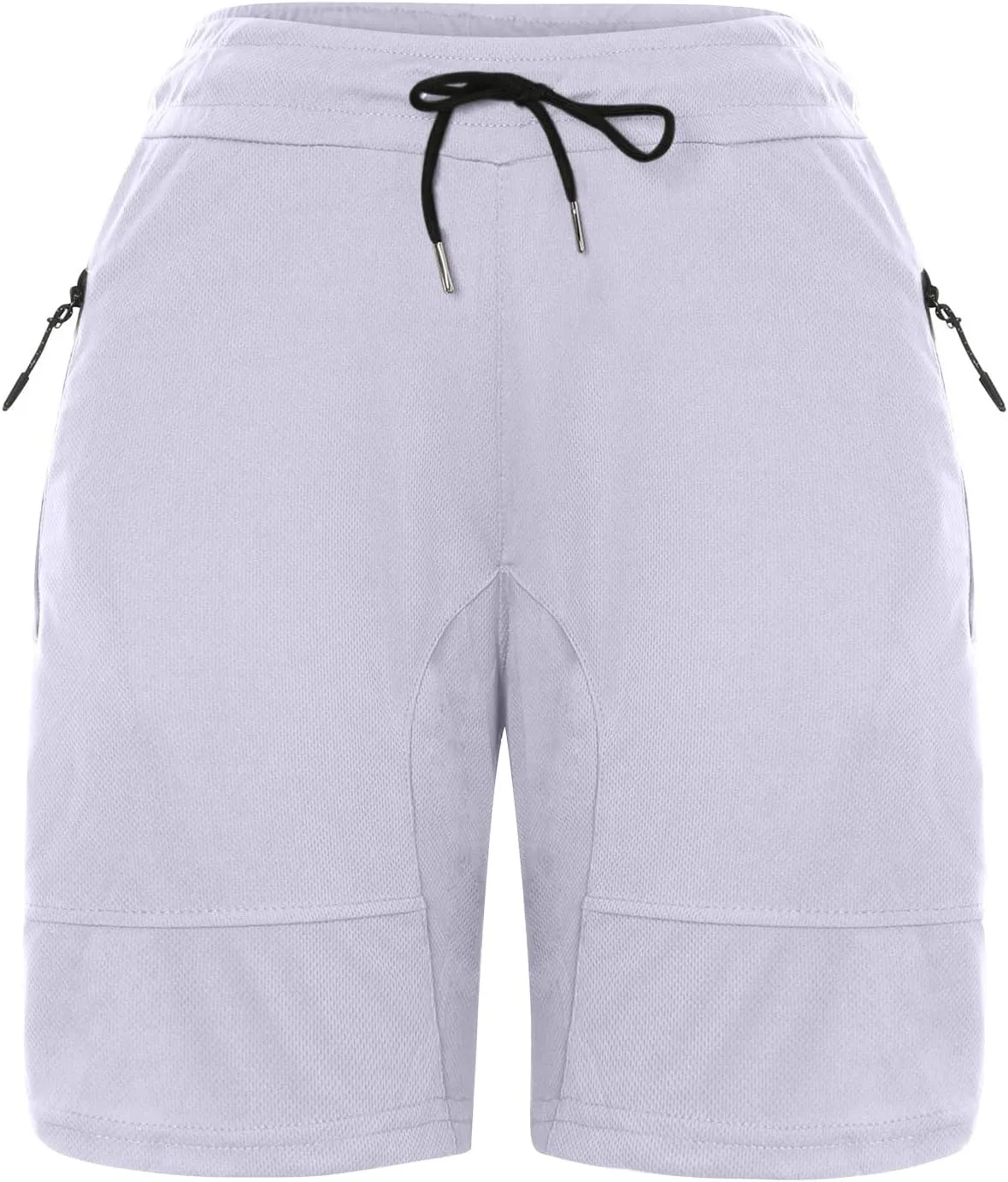 Men's Fitness Sports Sweat Shorts Elastic Waist Solid Breathable Shorts Quick Dry Running Training Shorts